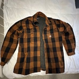 Carhartt Plaid Flannel Jacket